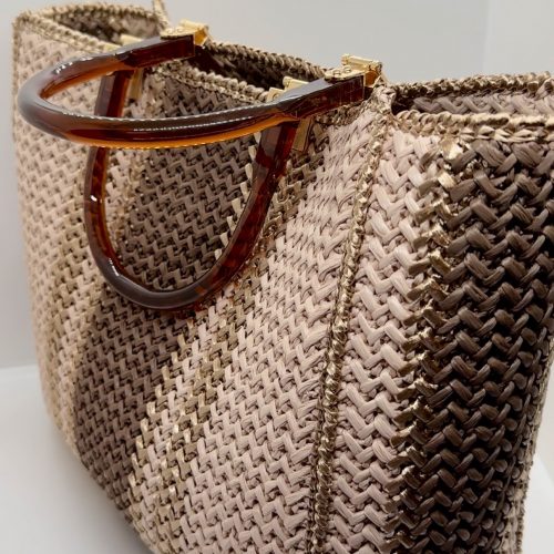 Sac raphia chic fait main – Modèle R’Signature n•4 | R’himou Atelier