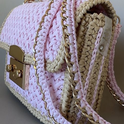 Sac à main modèle 20x14x5  Pinky