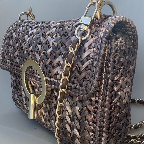 Sac à main modèle 20x14x5  cuivré