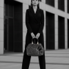 Cabas winter Noir chiné - Thumbnail Image 2